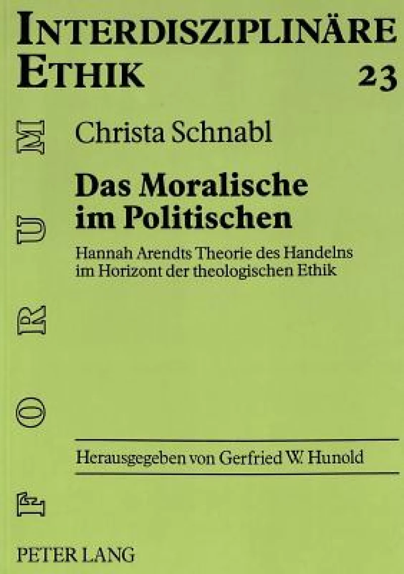 Das Moralische im Politischen