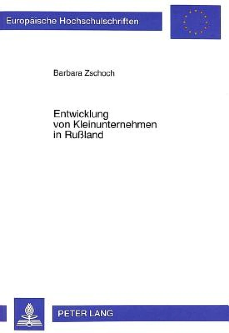 Entwicklung Von Kleinunternehmen in Rußland