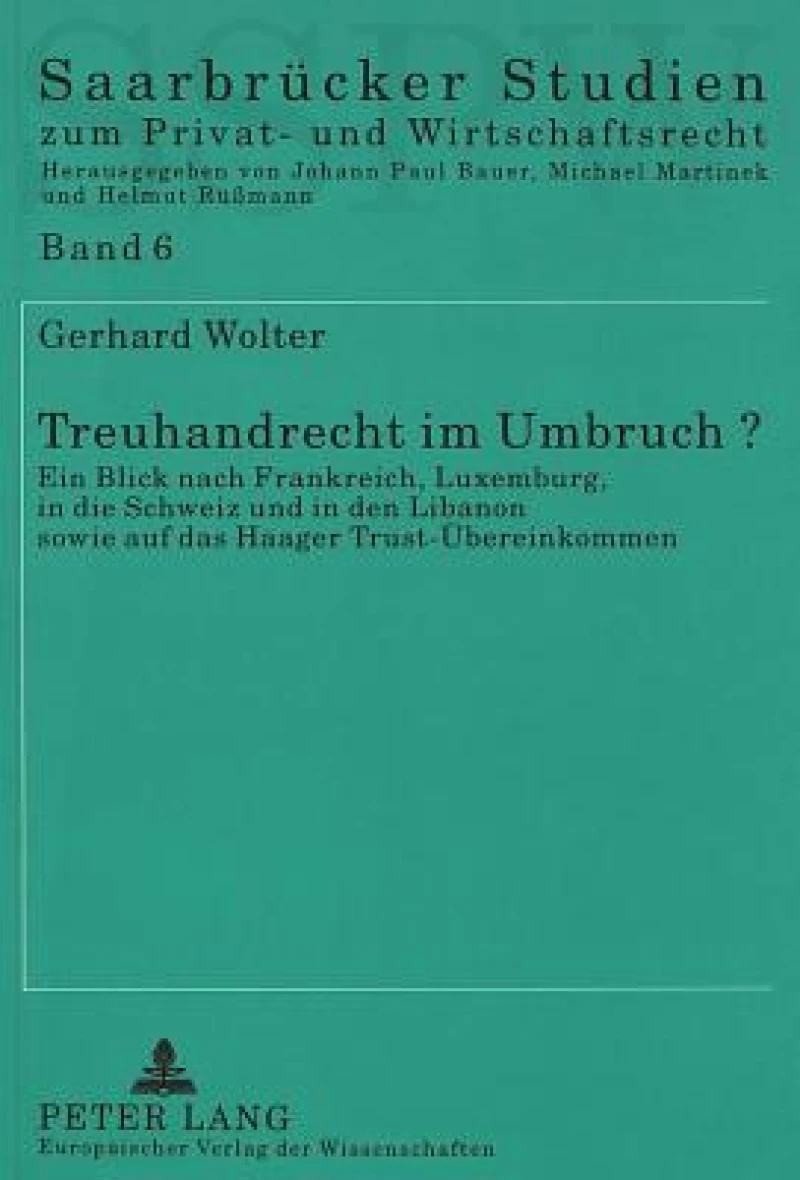 Treuhandrecht im Umbruch?
