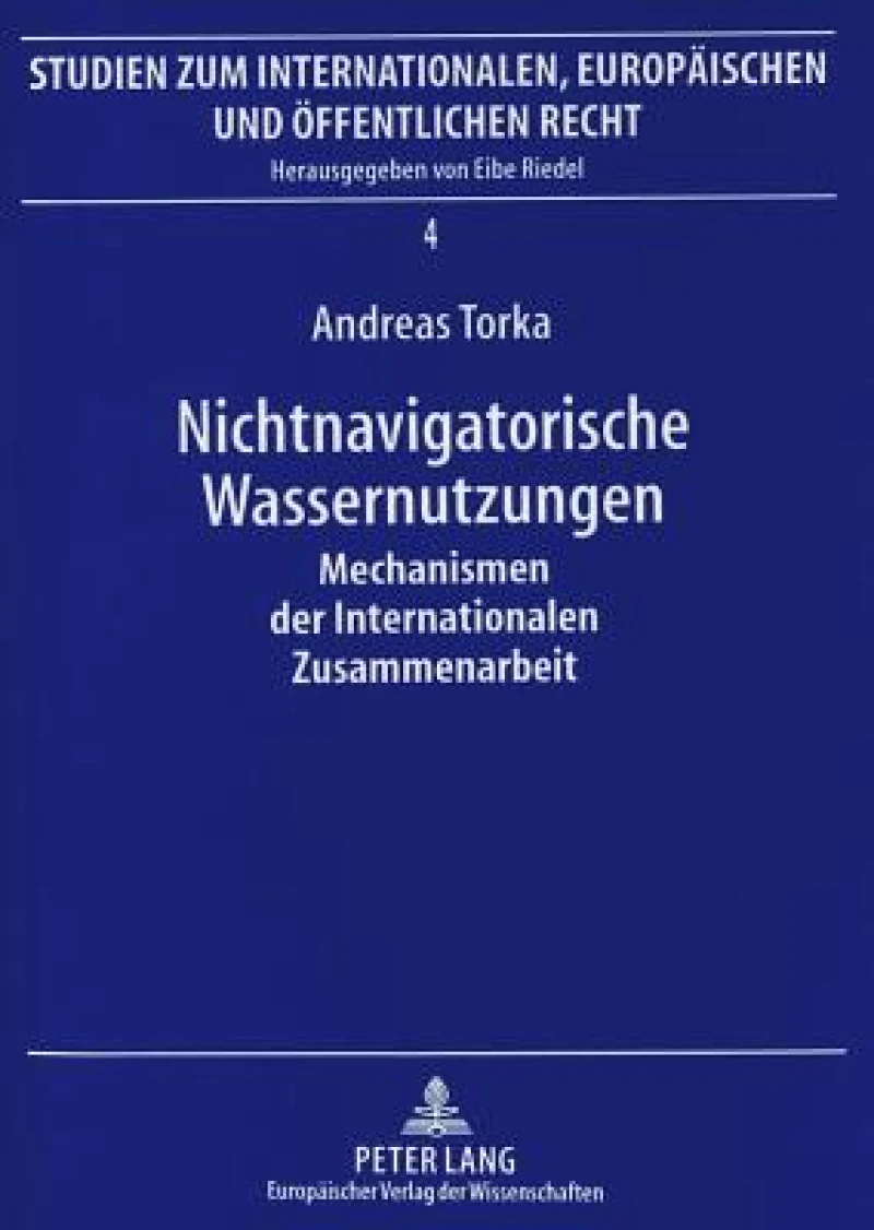 Nichtnavigatorische Wassernutzungen