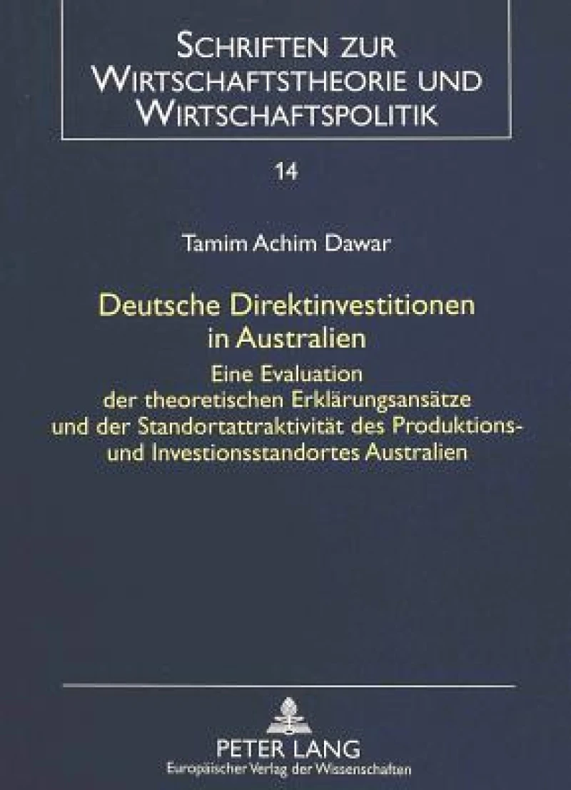 Deutsche Direktinvestitionen in Australien