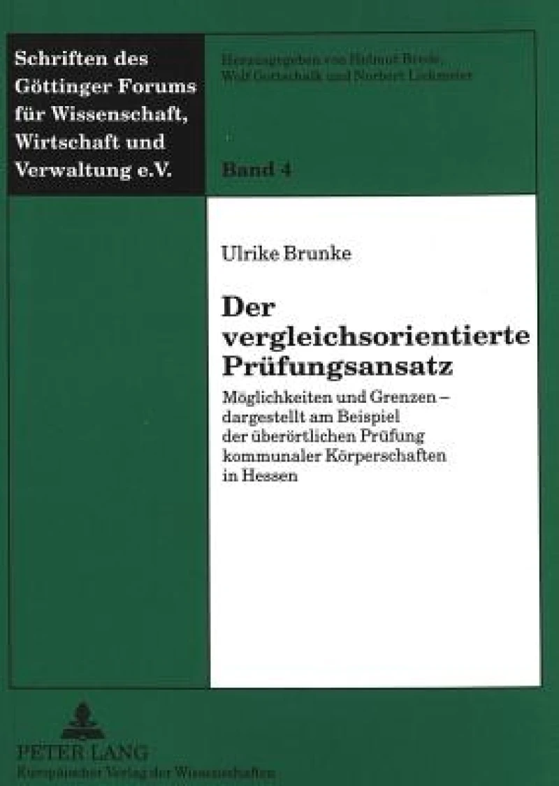 Der vergleichsorientierte Pruefungsansatz