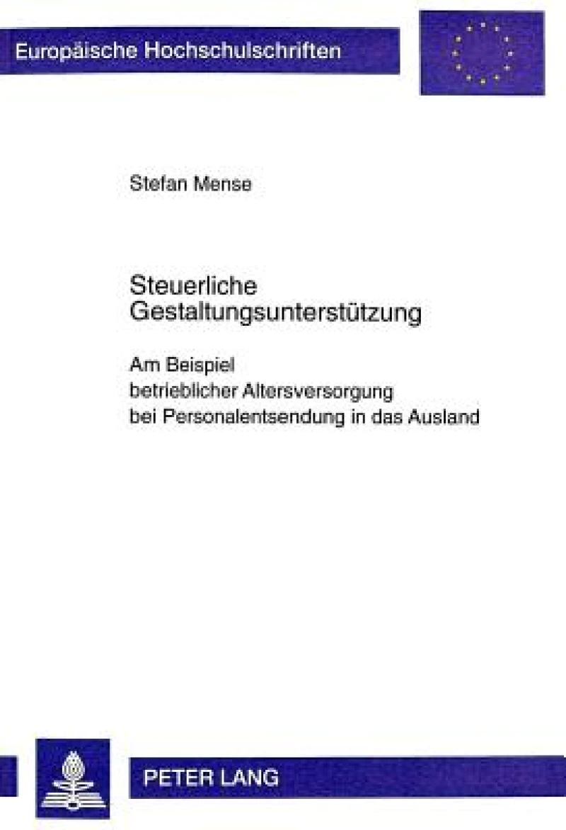 Steuerliche Gestaltungsunterstuetzung
