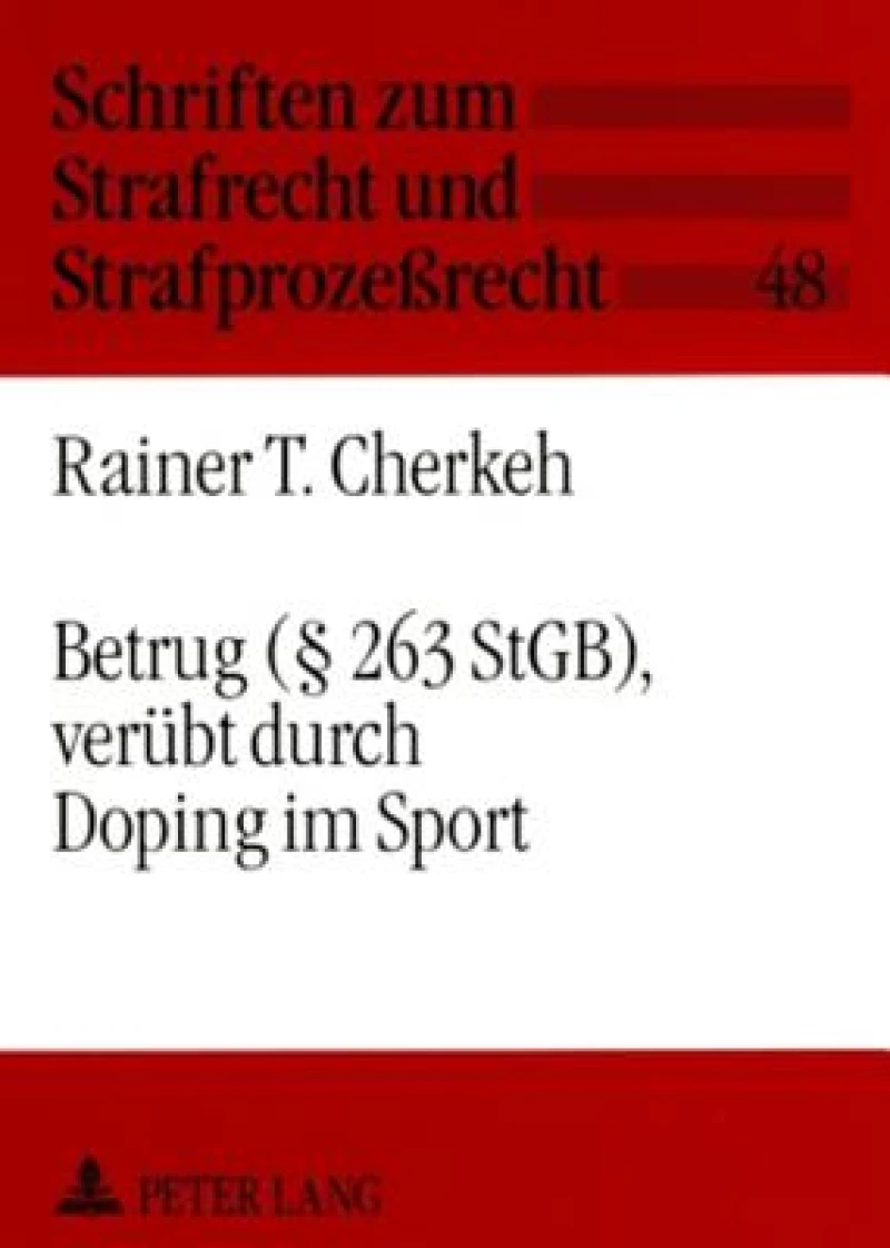 Betrug (§ 263 Stgb), Veruebt Durch Doping Im Sport