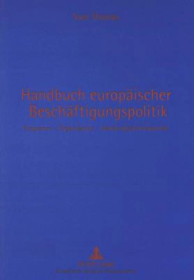Handbuch europaeischer Beschaeftigungspolitik