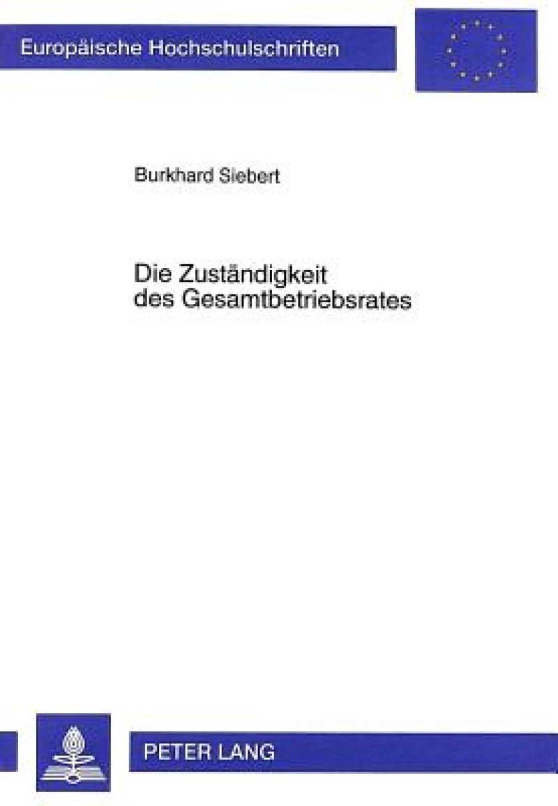 Die Zustaendigkeit des Gesamtbetriebsrates