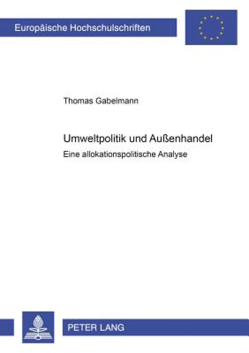 Umweltpolitik und Auenhandel