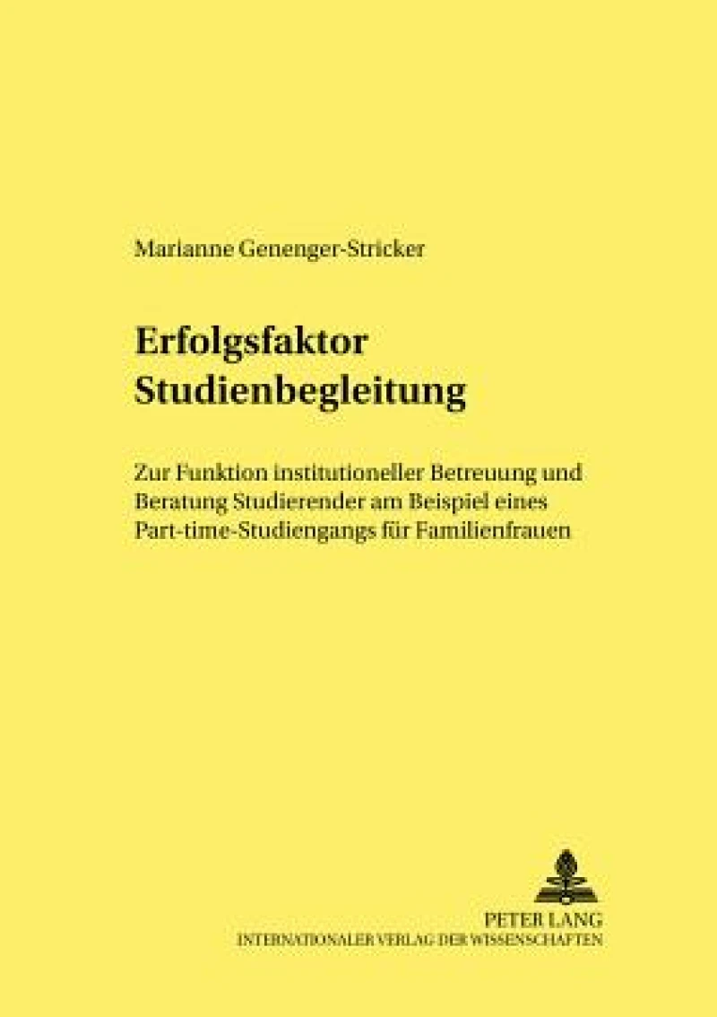 Erfolgsfaktor Studienbegleitung