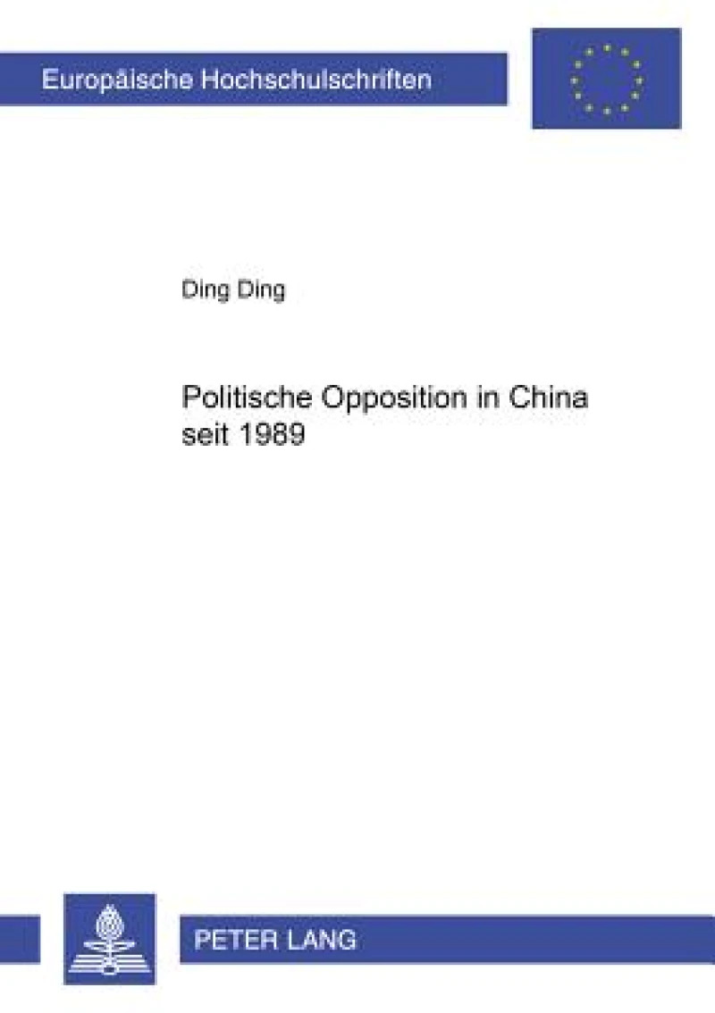 Politische Opposition in China seit 1989