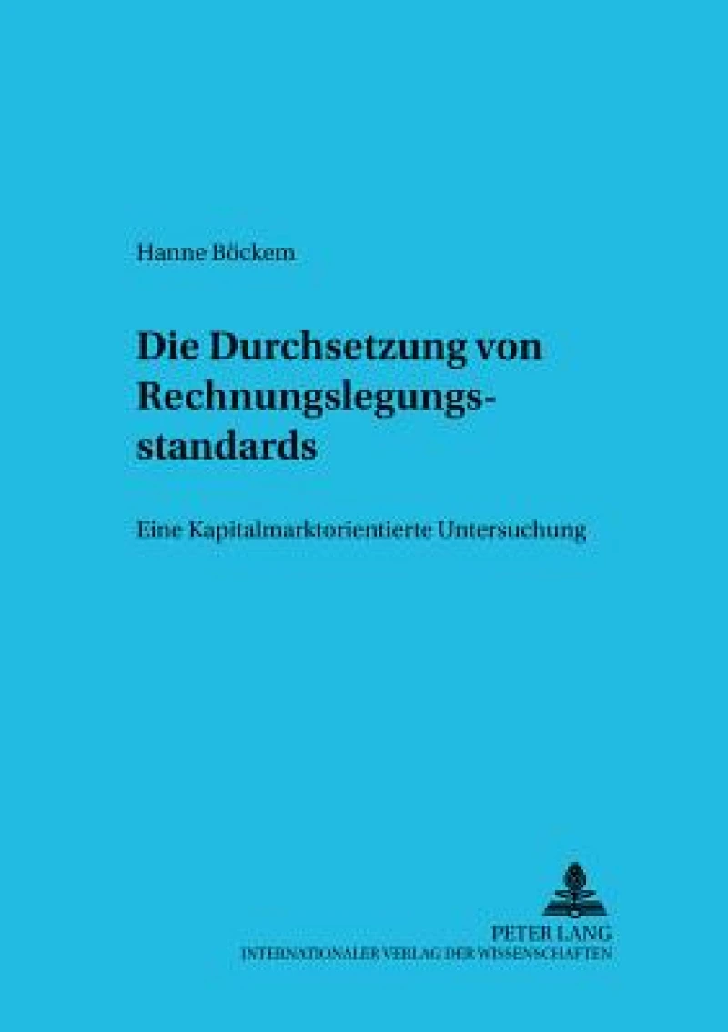 Die Durchsetzung von Rechnungslegungsstandards