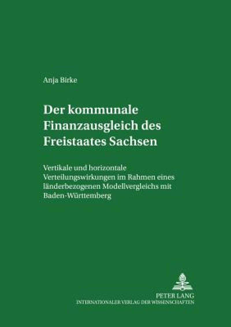 Der kommunale Finanzausgleich des Freistaates Sachsen