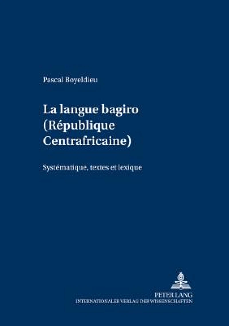 La langue bagiro (Republique Centrafricaine)