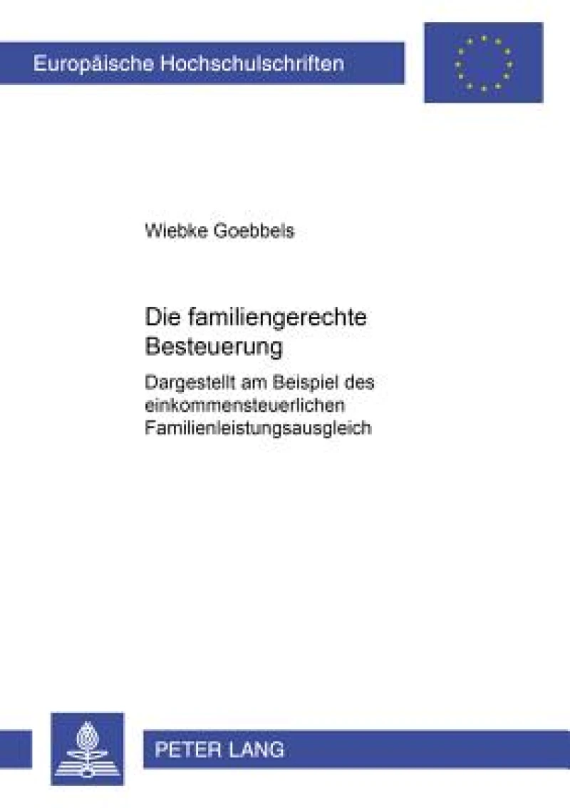 Die familiengerechte Besteuerung