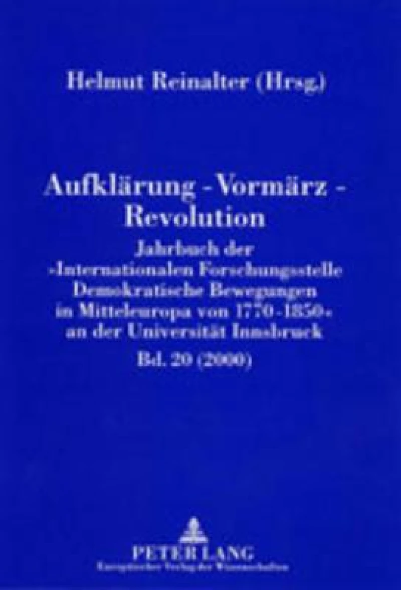 Aufklaerung – Vormaerz – Revolution