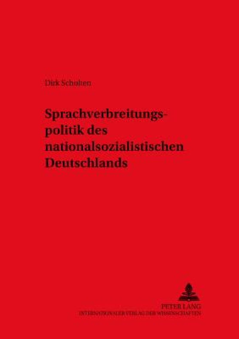 Sprachverbreitungspolitik des nationalsozialistischen Deutschlands