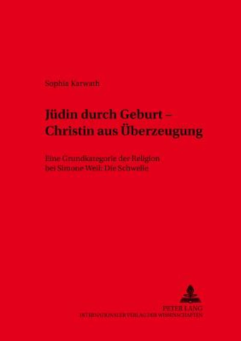 Juedin durch Geburt – Christin aus Ueberzeugung