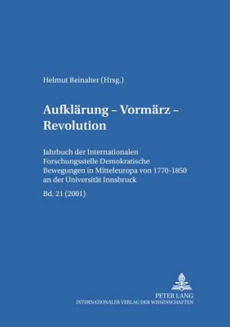 Aufklaerung – Vormaerz – Revolution