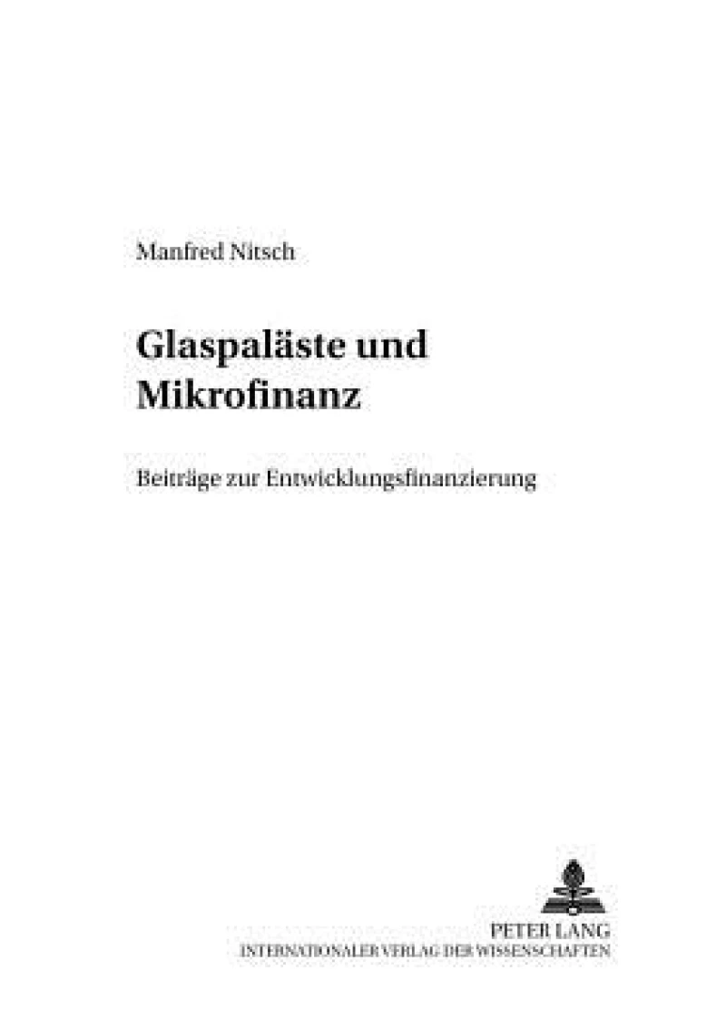 Glaspalaeste und Mikrofinanz