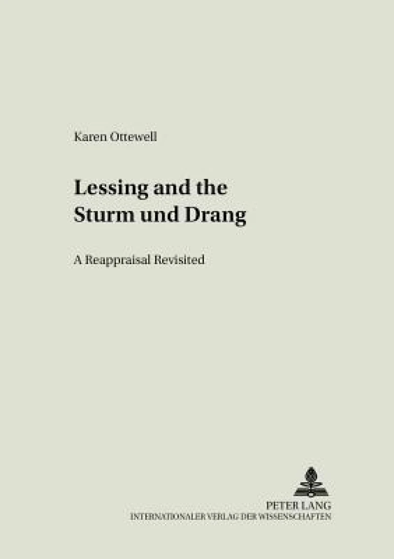 Lessing and the «Sturm und Drang»