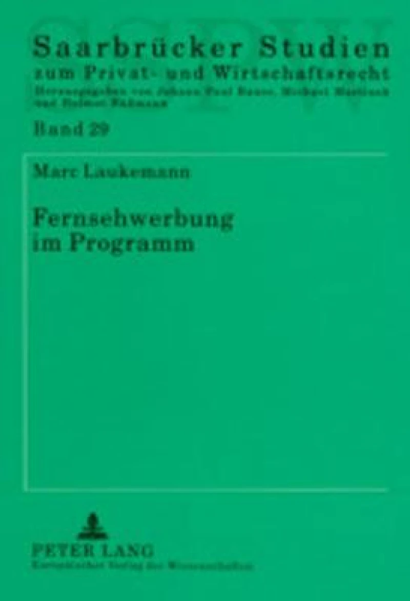 Fernsehwerbung im Programm