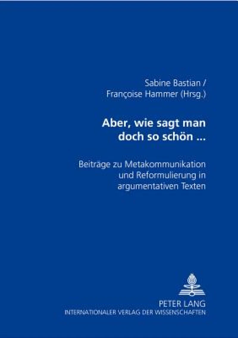 Aber, wie sagt man doch so schoen...