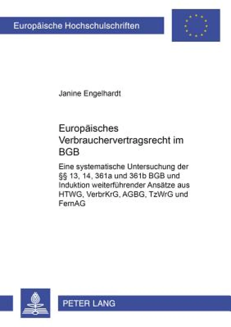 Europaeisches Verbrauchervertragsrecht im BGB