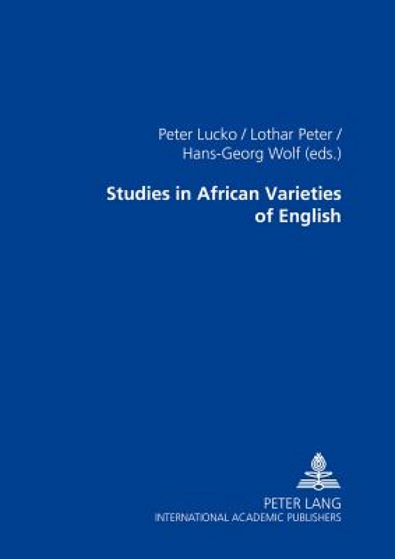 Studies in African Varieties of English