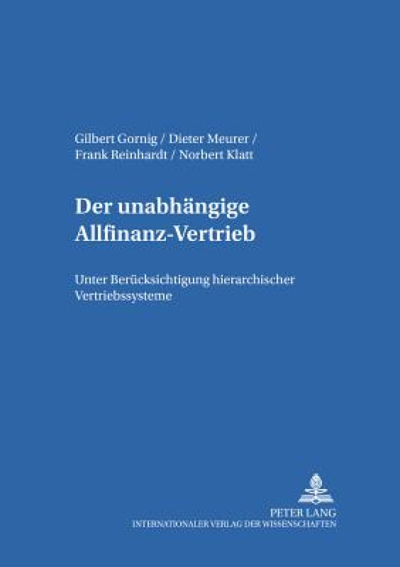 Der unabhaengige Allfinanz-Vertrieb