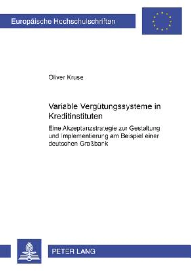 Variable Verguetungssysteme in Kreditinstituten