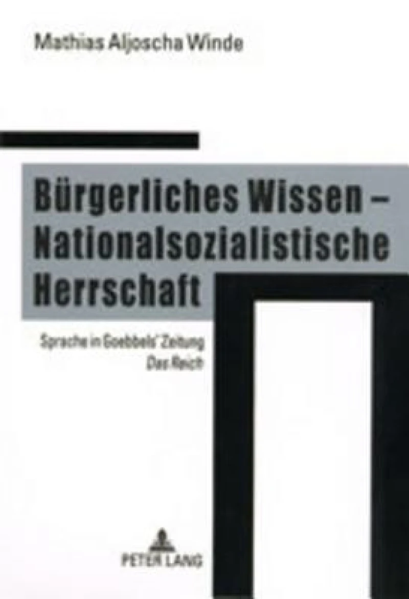 Buergerliches Wissen – Nationalsozialistische Herrschaft