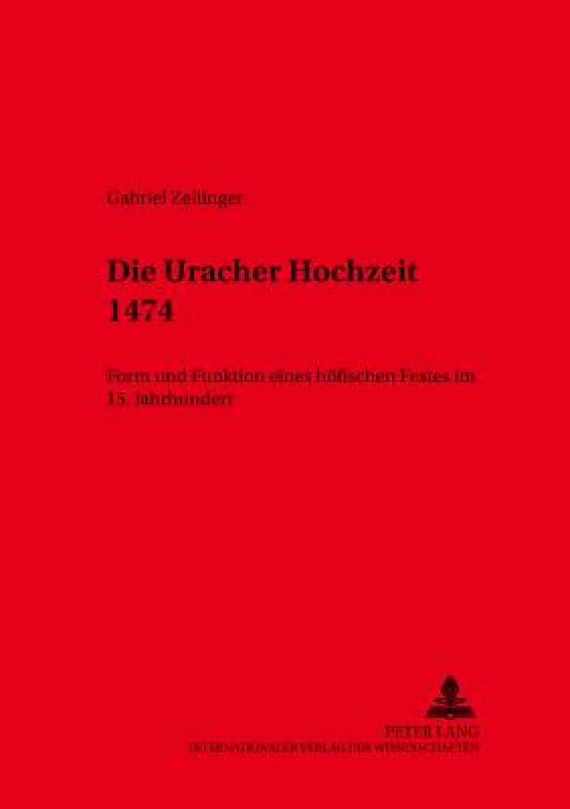 Die Uracher Hochzeit 1474