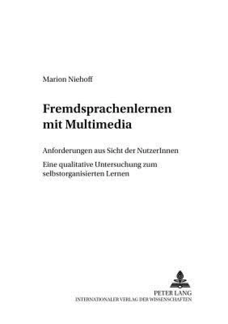 Fremdsprachenlernen mit Multimedia