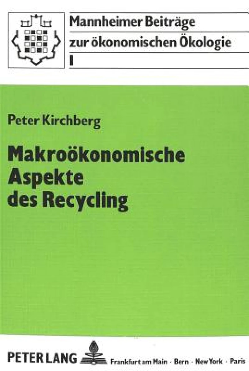 Makrooekonomische Aspekte des Recycling