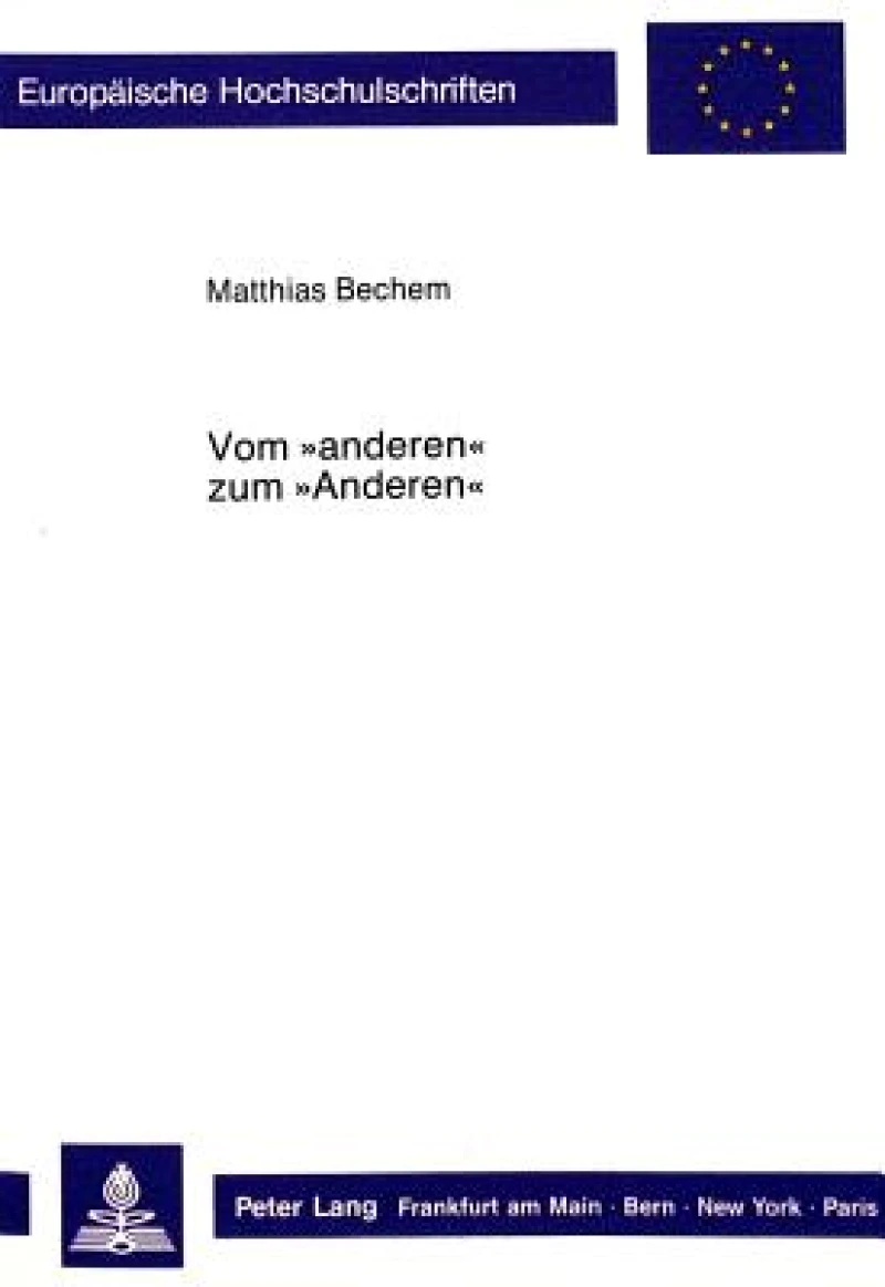 Vom «anderen» zum «Anderen»