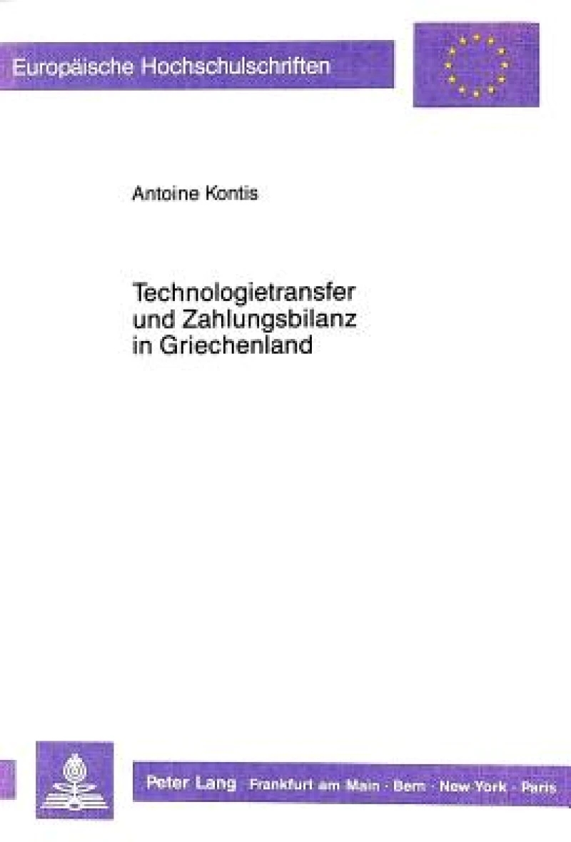 Technologietransfer und Zahlungsbilanz in Griechenland