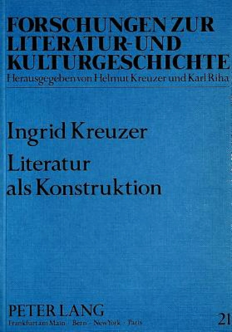 Literatur ALS Konstruktion