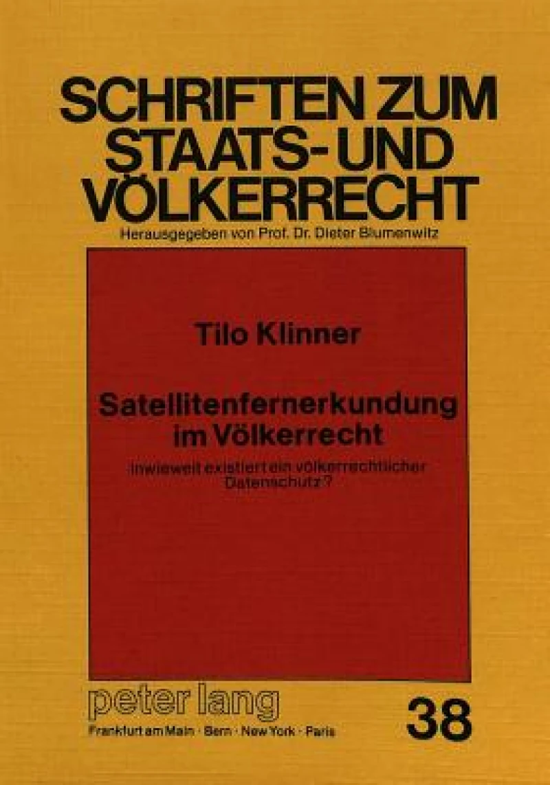 Satellitenfernerkundung im Voelkerrecht