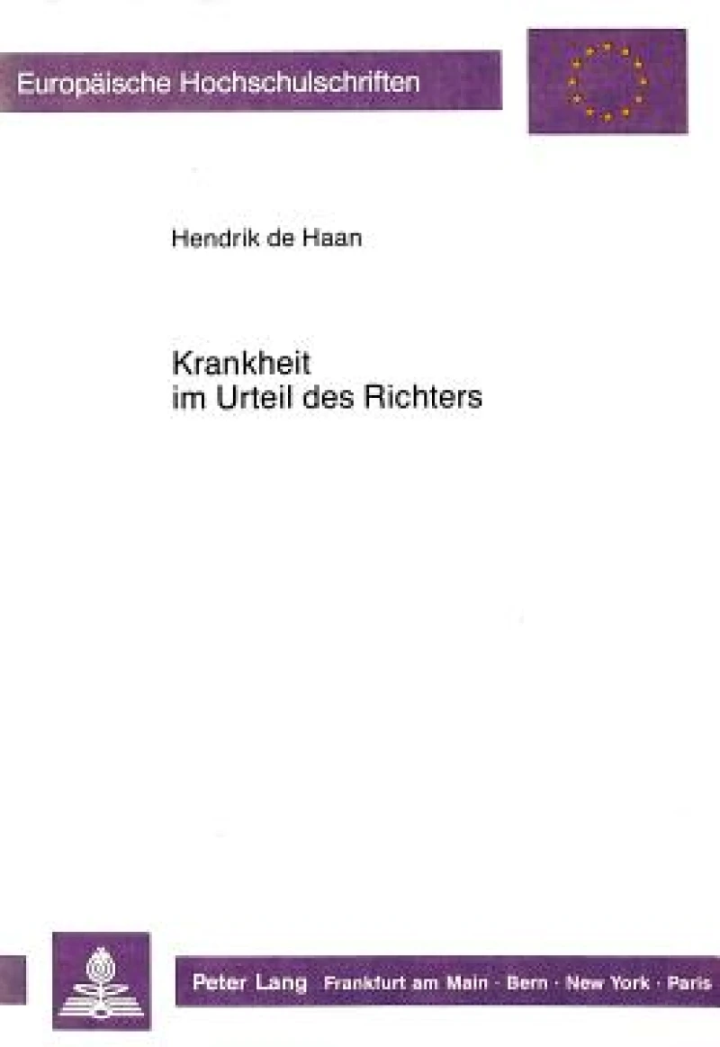 Krankheit im Urteil des Richters
