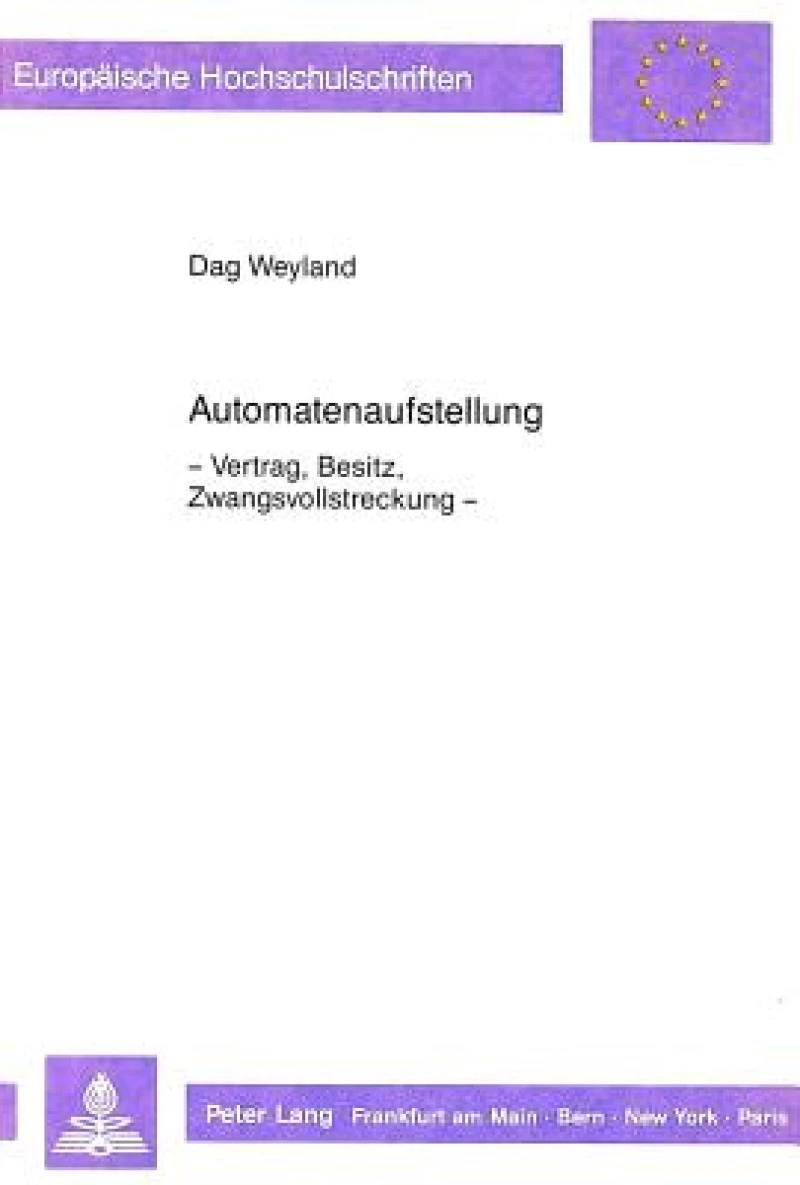 Automatenaufstellung -