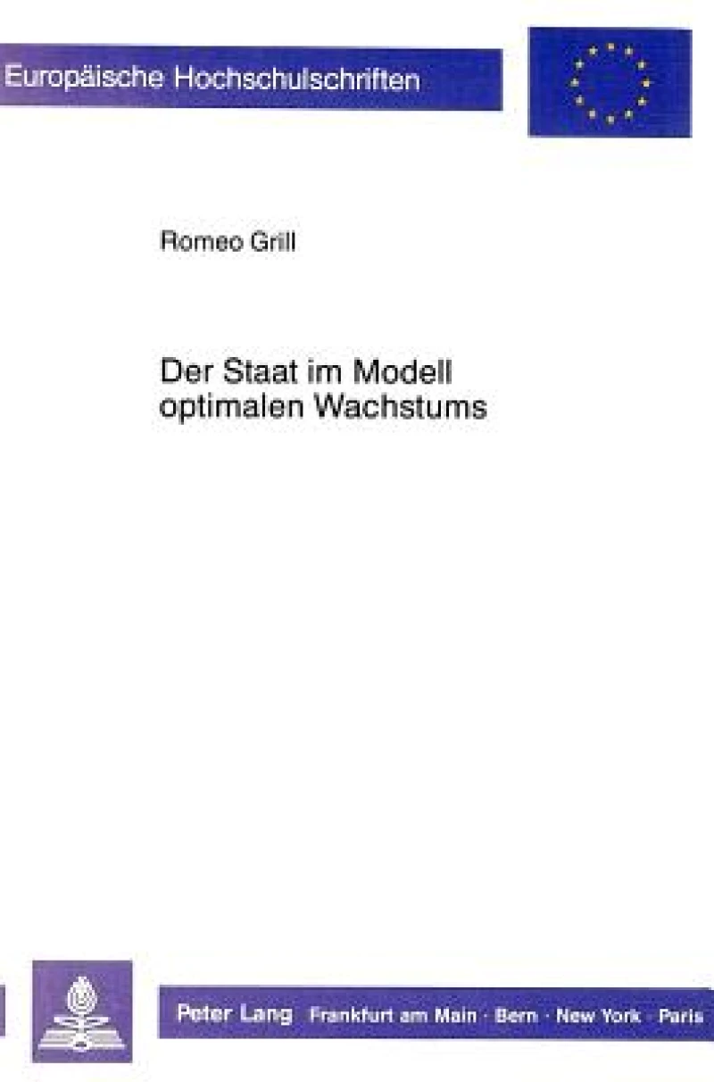 Der Staat im Modell optimalen Wachstums