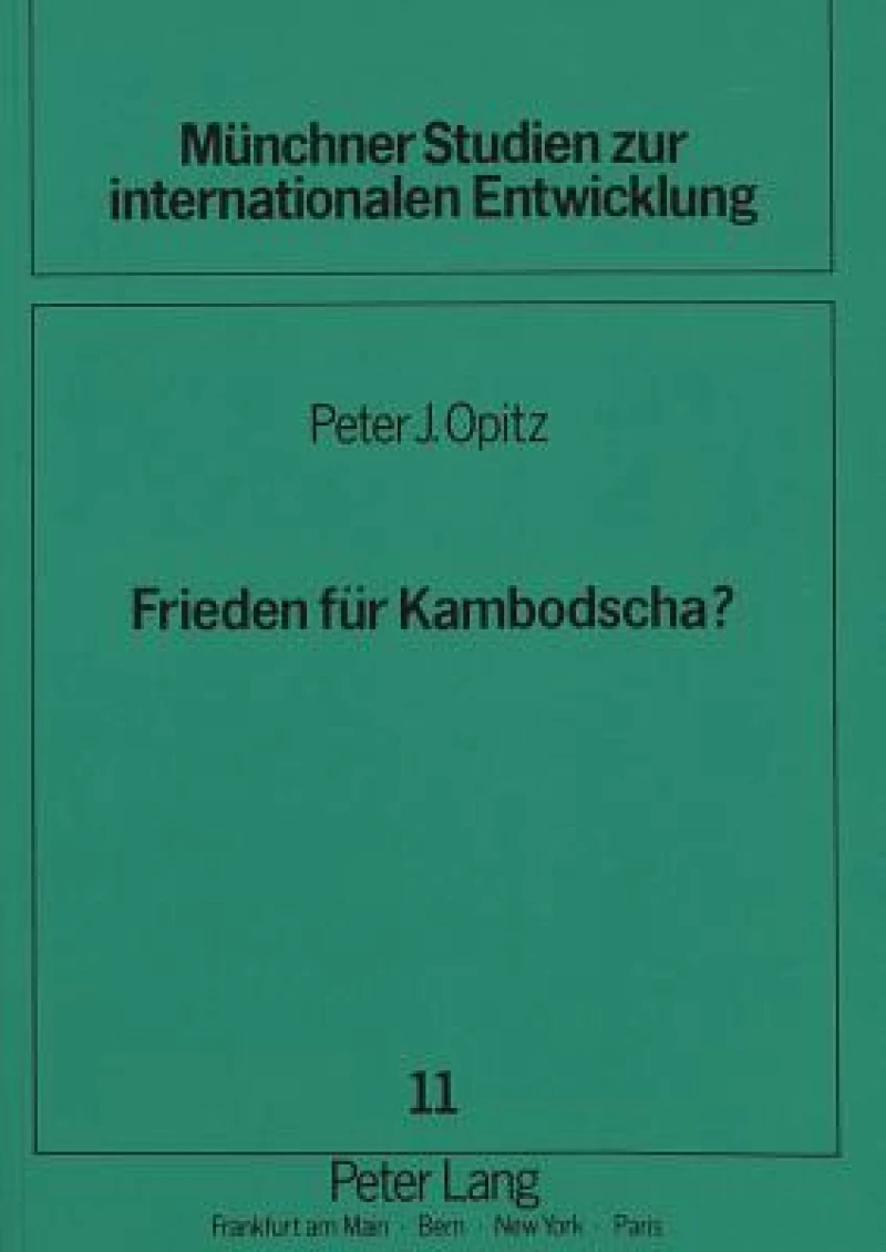 Frieden fuer Kambodscha?