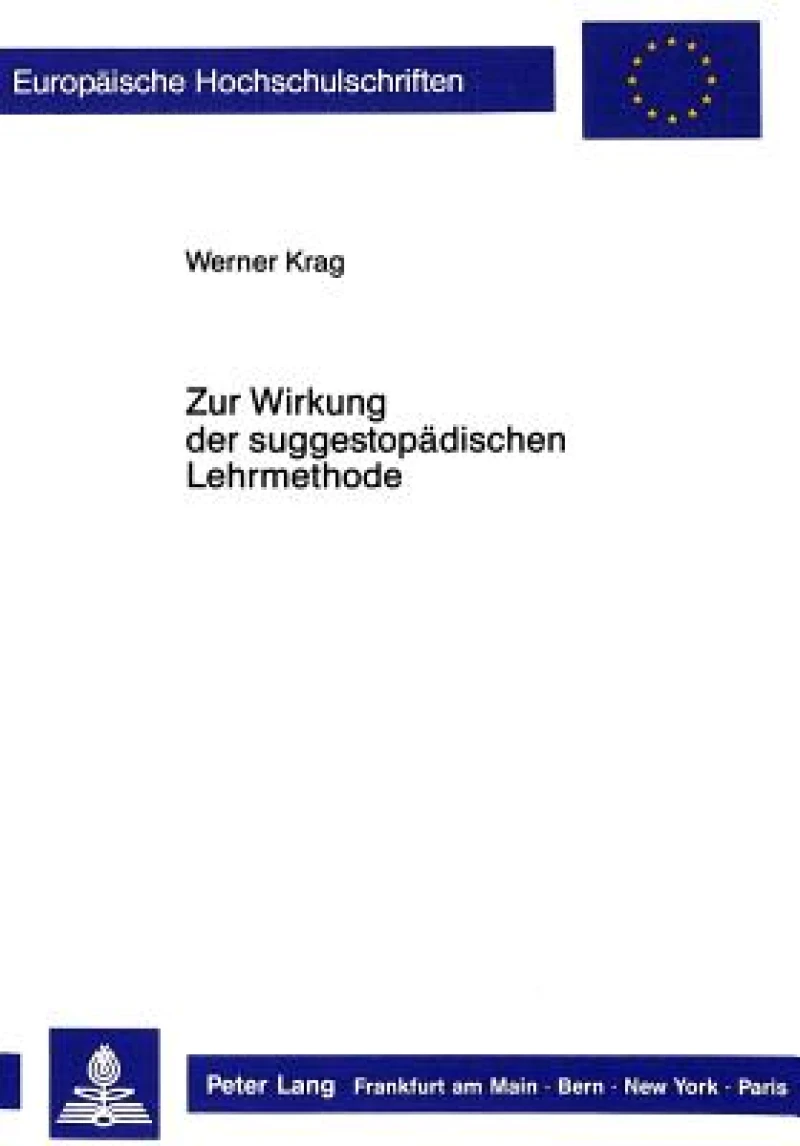 Zur Wirkung der suggestopaedischen Lehrmethode