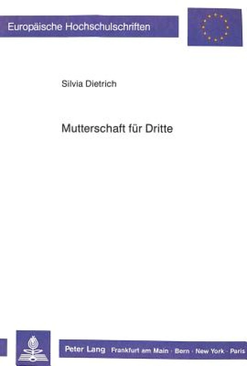 Mutterschaft Fuer Dritte