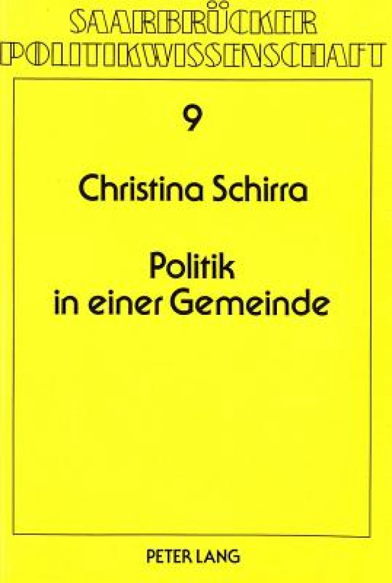 Politik in einer Gemeinde