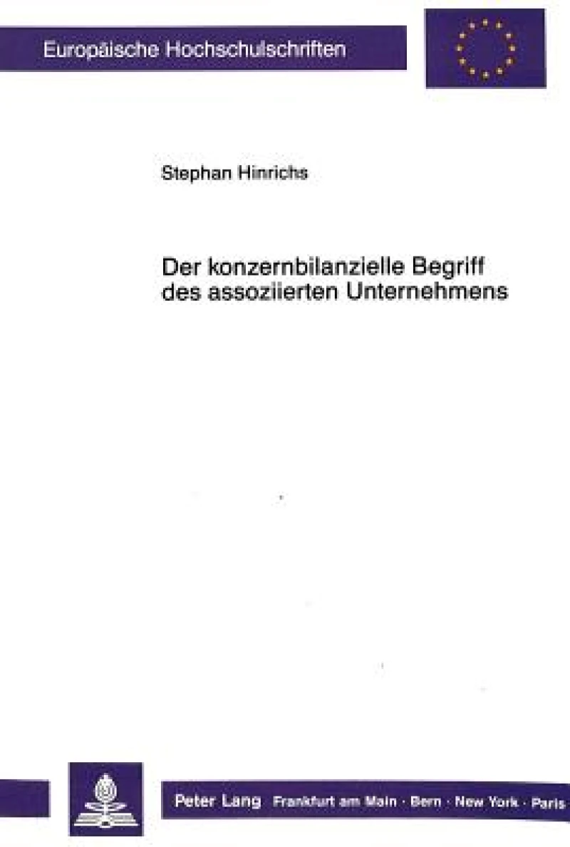 Der konzernbilanzielle Begriff des assoziierten Unternehmens
