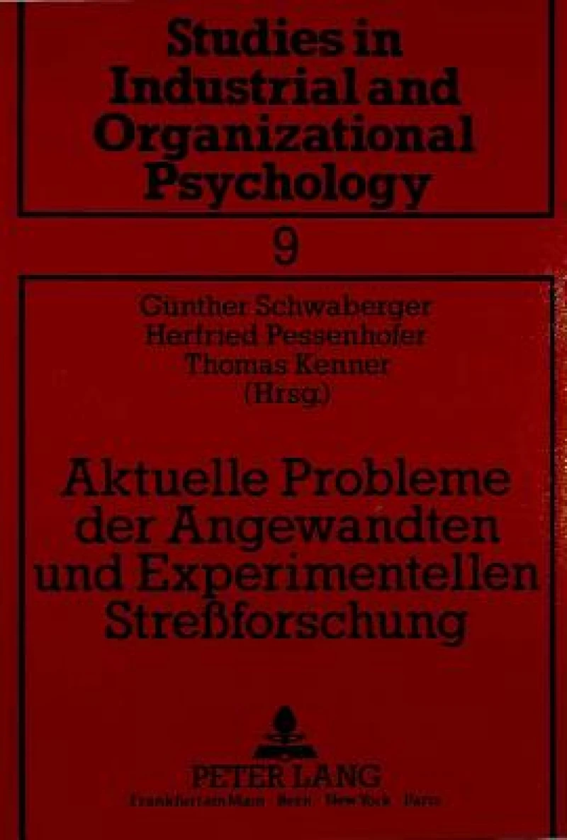 Aktuelle Probleme der Angewandten und Experimentellen Streforschung