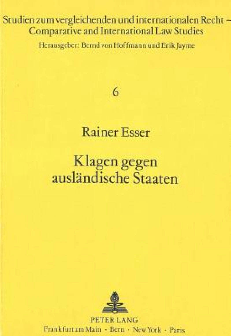 Klagen gegen auslaendische Staaten