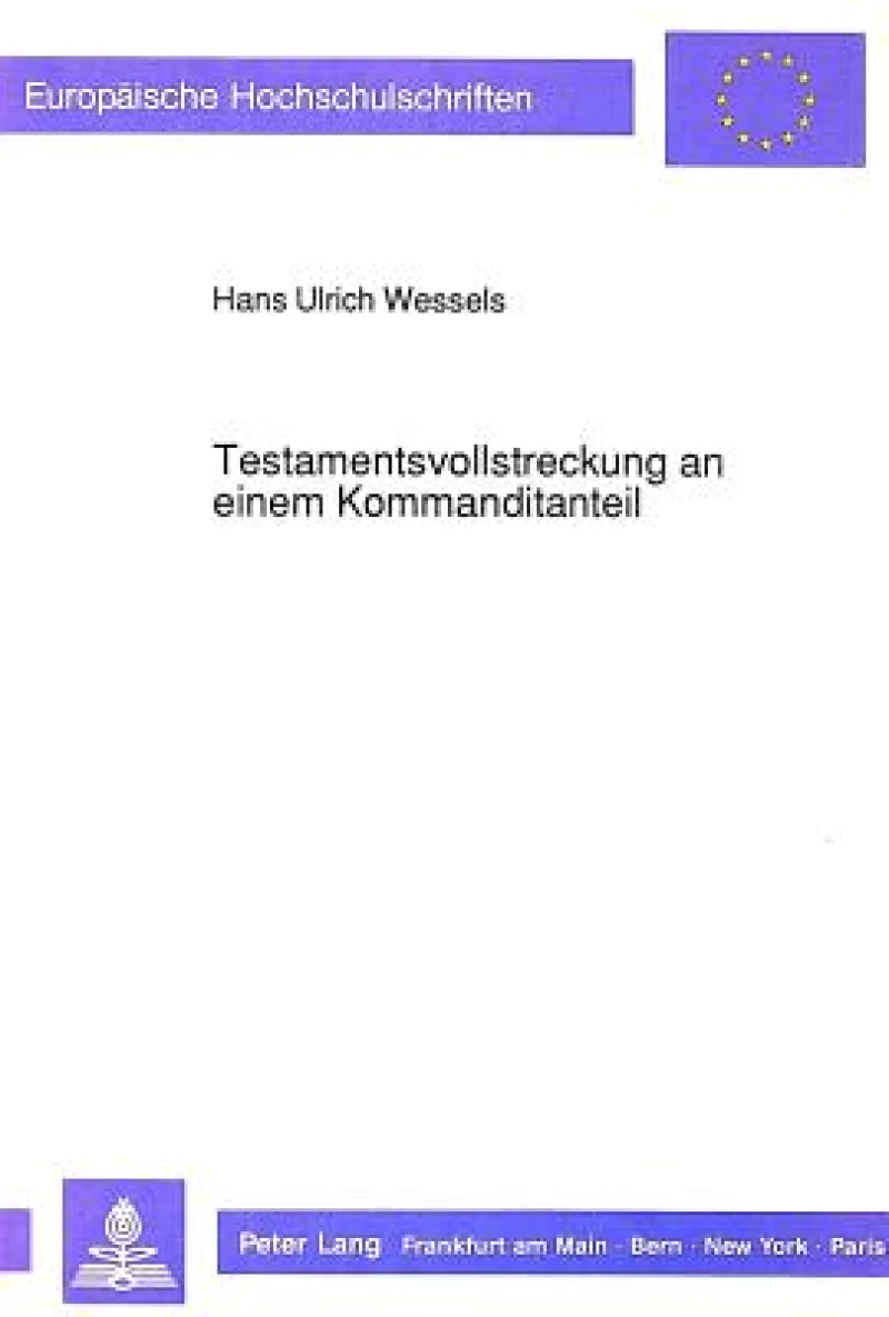 Testamentsvollstreckung an einem Kommanditanteil