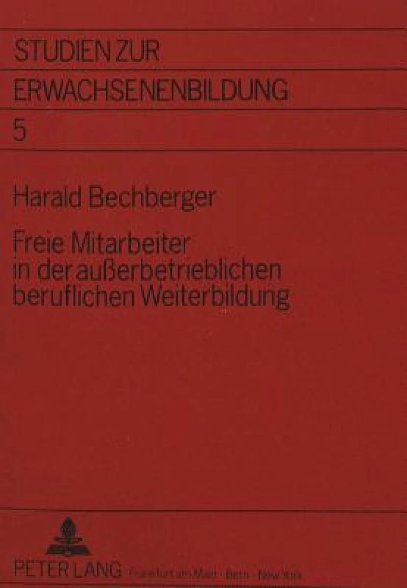 Freie Mitarbeiter in der auerbetrieblichen beruflichen Weiterbildung