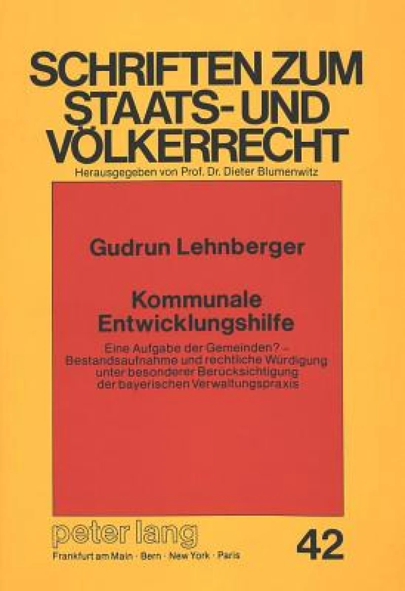 Kommunale Entwicklungshilfe